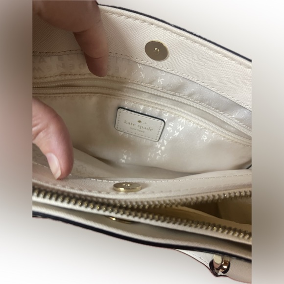 kate spade ♠️ white shoulder bag - Picture 5 of 11